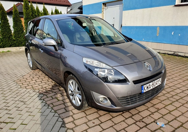 Renault Scenic cena 22990 przebieg: 196355, rok produkcji 2010 z Wadowice małe 781